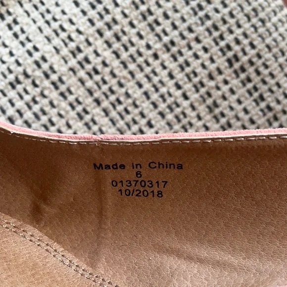 ASOS Sling back pumps pink blush size 6 - Picture 8 of 10